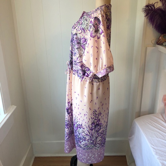 Vintage floral dress - Picture 5 of 8